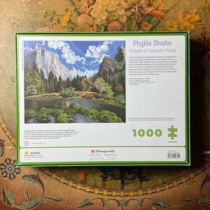 Pomegranate 1000 piece puzzle. Lightly used.